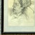 Mid 20th Century Mid 20th Century Vintage Pencil Sketch of Woman in Hat For Sale - Image 5 of 13