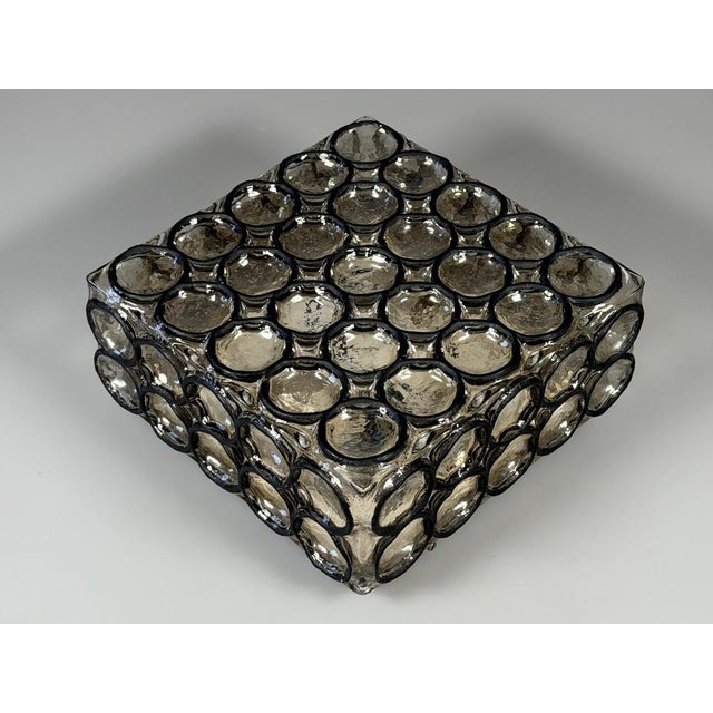 Vintage German Ceiling Lamp from Glashütte Limburg, 1960s For Sale - Image 8 of 18