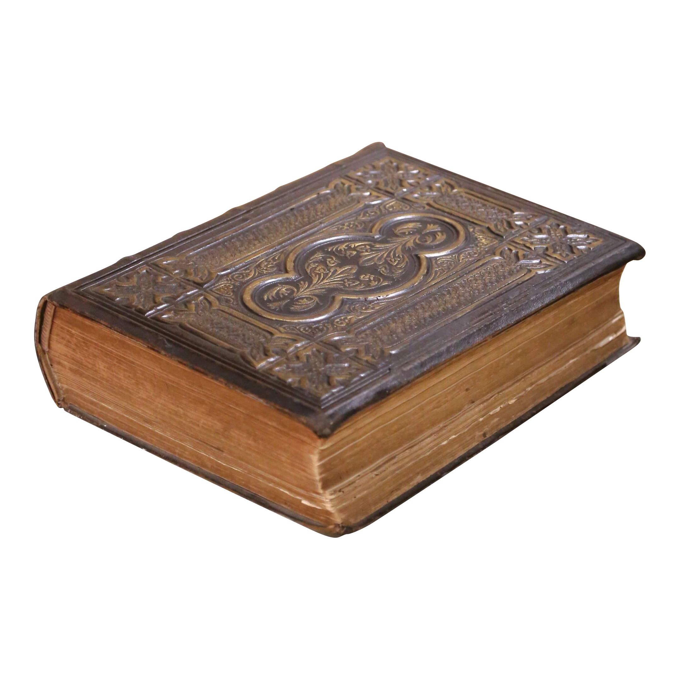 Antique Family Bible The Illustrated National