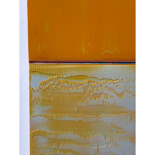 Contemporary Abstract Oil on Canvas/Wood "#1797" by Arvid Boecker For Sale - Image 6 of 8