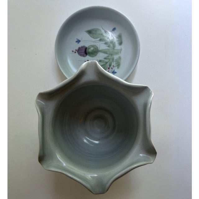 Late 20th Century Buchan Thistleware Fluted Cachepot Planter For Sale - Image 13 of 18