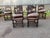 Set of 6 Antique Renaissance Gothic Style Oak Carved Dining Chairs For Sale - Image 4 of 18