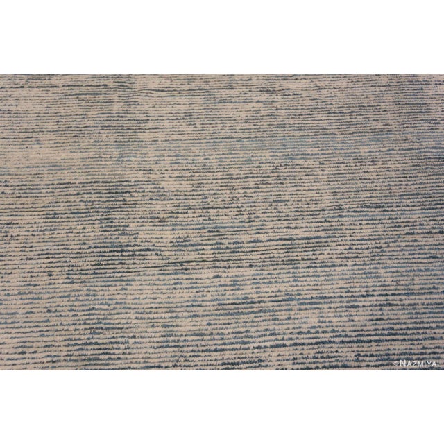 Textile Nazmiyal Collection Large Modern Solid Area Rug For Sale - Image 7 of 8