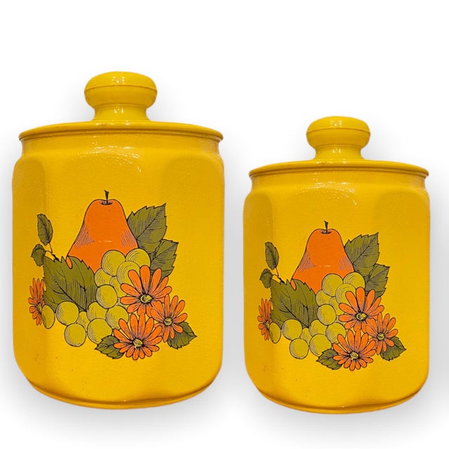 Vintage Kromex Kitchen Canisters Set of 4 Chairish