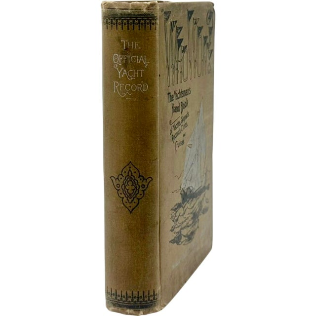 An 1893 edition of “Who Won?”—Captain James C. Summers’ well-known yachting handbook and registry, issued as a practical...