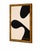 Mid-Century Modern Midnight Current Painting Framed by Bryan Boomershine For Sale - Image 3 of 9