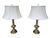 Mid 20th Century Solid Brass Stiffel Office Desk Lamps- A Pair For Sale - Image 9 of 16