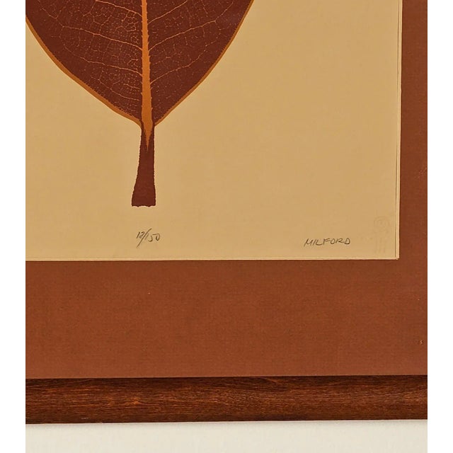 "Magnolia Leaf Ii", by Milford For Sale - Image 4 of 4