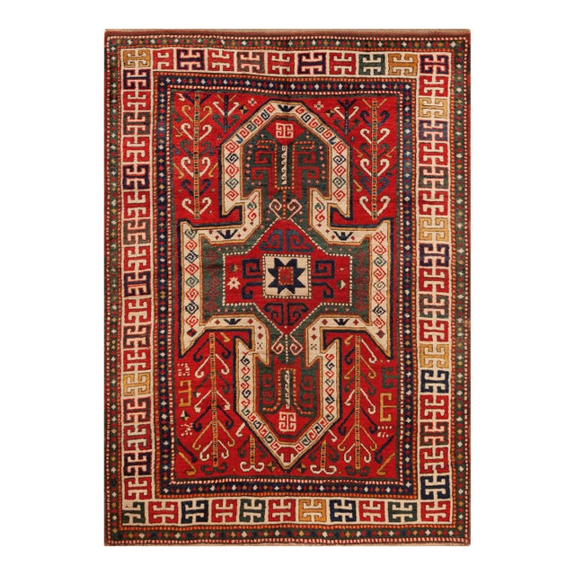 Nazmiyal Collection Antique Sewan Kazak Rug For Sale