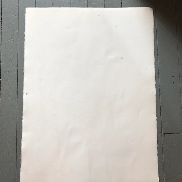 Original Vintage Female Nude Study Watercolor Lg For Sale - Image 4 of 5