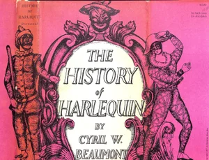 "The History of Harlequin" Book 1967 Beaumont, Cyril