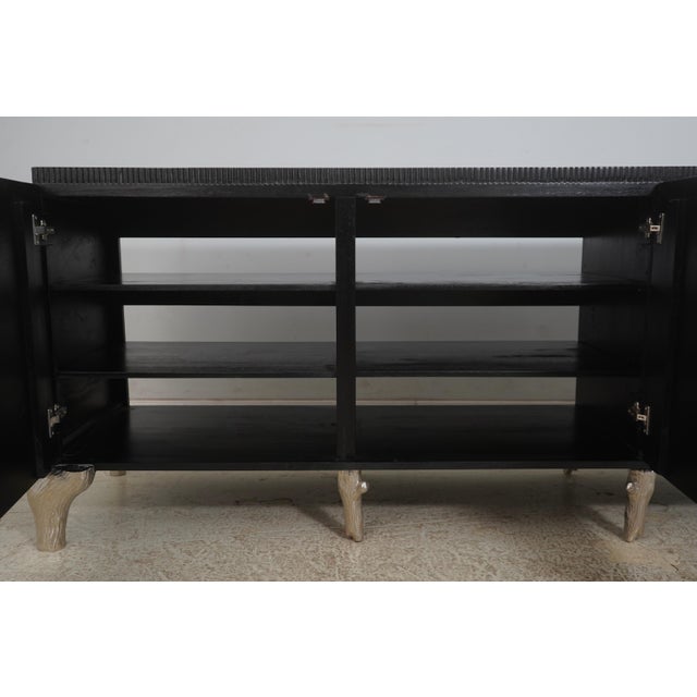 Global Views Global View Branch 3 Door Modern Console Cabinet For Sale - Image 4 of 18