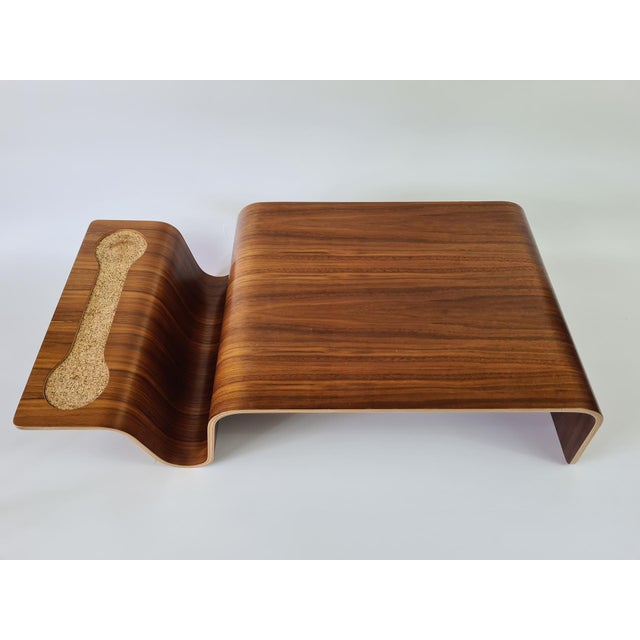 Overlap Tray Designer Side Table – Eric Pfeiffer, Offi, walnut Designer: Eric Pfeiffer Manufacturer: Offi Model: Overlap...