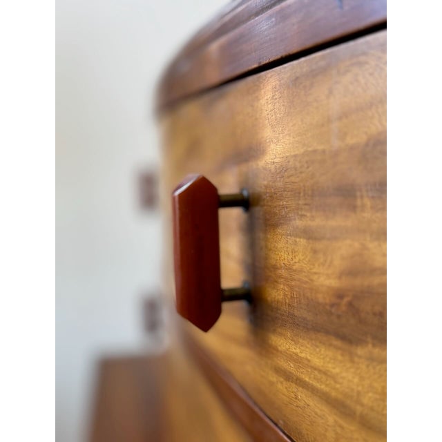 Art Deco 1940's J. H. Wiley Tall Dresser For Sale - Image 3 of 13