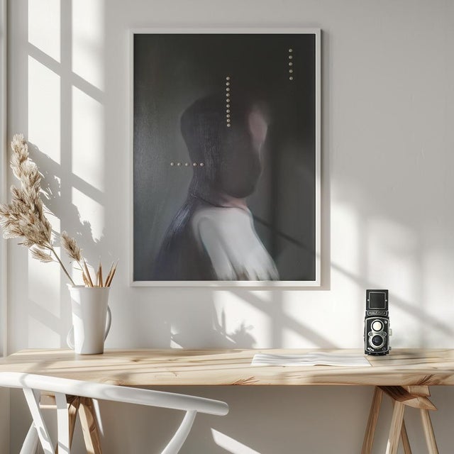 Stefano Mazzolini, Scurol, 2023, Oil on Canvas For Sale - Image 16 of 17