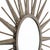 French Mid-Century Modern Hand-Hammered Metal Sunburst Mirror, Circa 1960 For Sale - Image 4 of 9