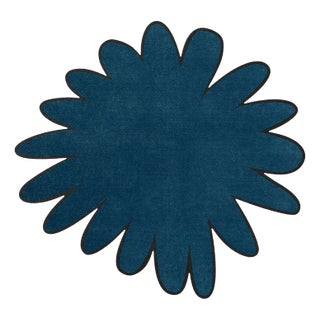 Blue Splash Irregular Rug by Tapis Studio for Hommés Studio For Sale