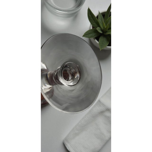 Antique Wine Glasses, 1890s, Set of 6 For Sale - Image 6 of 7