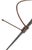 1990s Post-Modern Memphis Style Torchier Floor Lamp Sculptural Design Copper Aluminum For Sale - Image 10 of 18