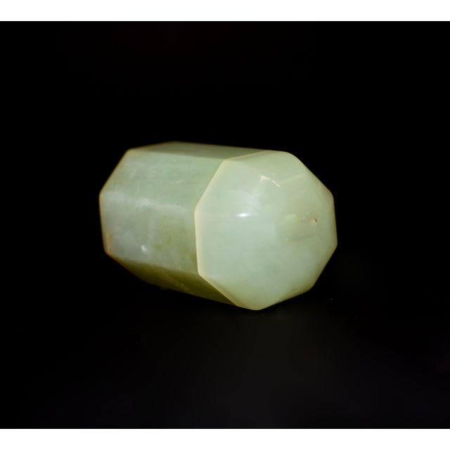 Serpentine Gemstone Toothpick Holder Incense Matchstick Vanity Use For Sale - Image 10 of 15