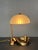 Gold Art Deco Style Handcrafted Wrought Iron Desk Lamp, 1980s For Sale - Image 8 of 18