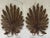 Wood 1970s a Pair of Wood Sunburst Form Wall Sconces For Sale - Image 7 of 7