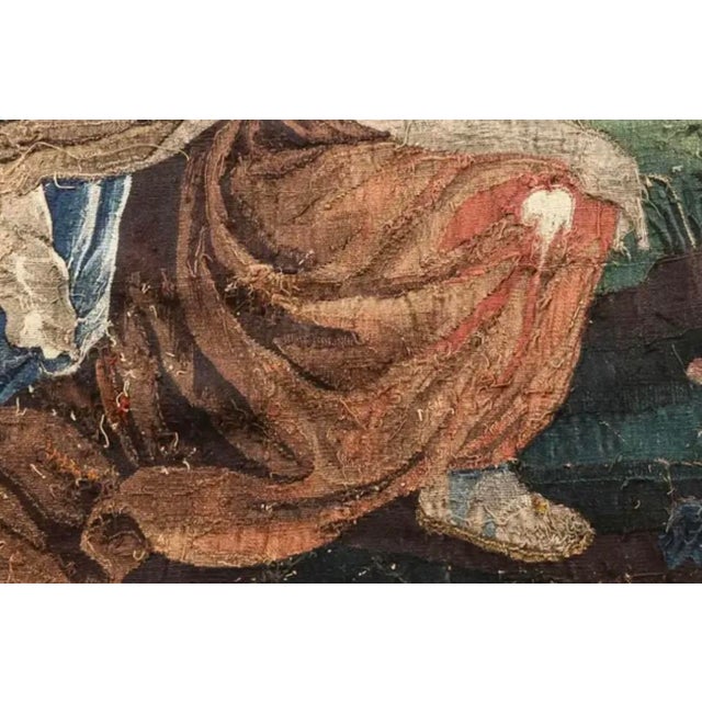 Baroque Impressive 17th Century Flemish Historical Tapestry For Sale - Image 3 of 15