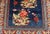 Early 20th Century Antique Persian Malayer Rug With Deep Blue Field and Rosette Bouquets 3'3 X 5'0 For Sale - Image 5 of 12