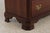Ethan Allen Cherry Georgian Court Tall Chest on Chest For Sale - Image 9 of 15