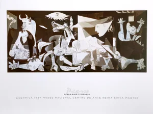 1980s "Guernica Centro de Arte Reina Sofia Madrid" Print After Pablo Picasso