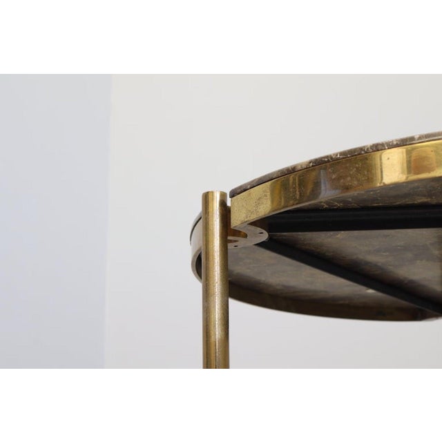 Occasional Table in Emperador Marble by Osvaldo Borsani, 1960 For Sale - Image 4 of 15
