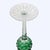 Glass Two Antique Bohemian Cut to Clear Crystal Champagne Flutes: Ruby & Emerald C1910 For Sale - Image 7 of 7