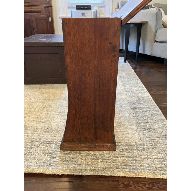 Antique Clark’s Mile‑End Spool Cotton Cabinet – Late 1800s Store Display - Unique Side Table For Sale - Image 10 of 16
