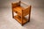Chestnut Pair of Sergio Rodrigues “Yara” Side Tables in Freijó Wood with Drawers and Glass Tops, Brazil, 1960s For Sale - Image 8 of 18
