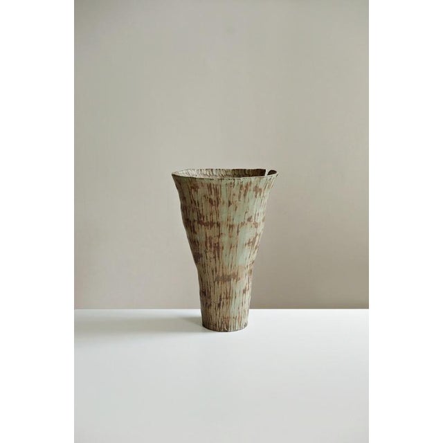 Contemporary In Bloom III Ceramic Vase by Antonia Maria For Sale - Image 3 of 7