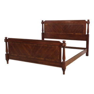 Lexington King Size Cherry Sheraton Style Bed For Sale