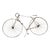 Late 20th Century Artist Made Metal Bicycle Sculpture For Sale