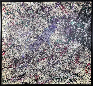 Michel Caro, After Sam Francis: Senza Titolo Iii, Oil Painting
