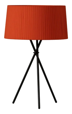 Red Trípode M3 Table Lamp by Santa & Cole