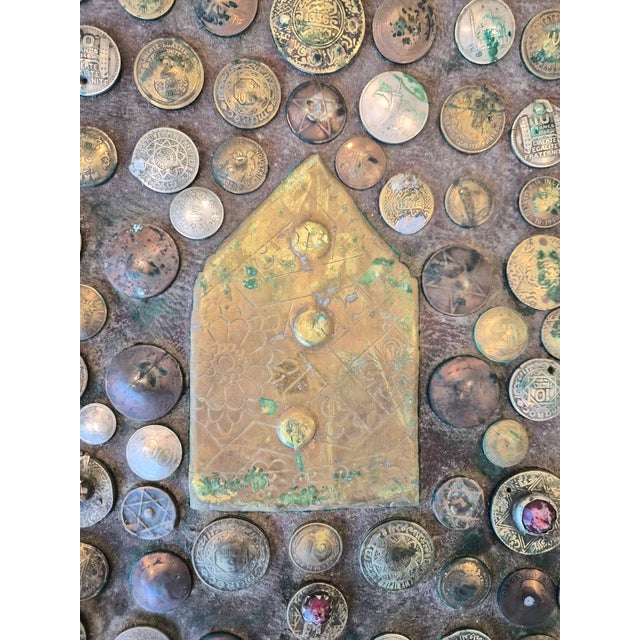 Tribal Leather Moroccan Antique Bag For Sale - Image 3 of 7