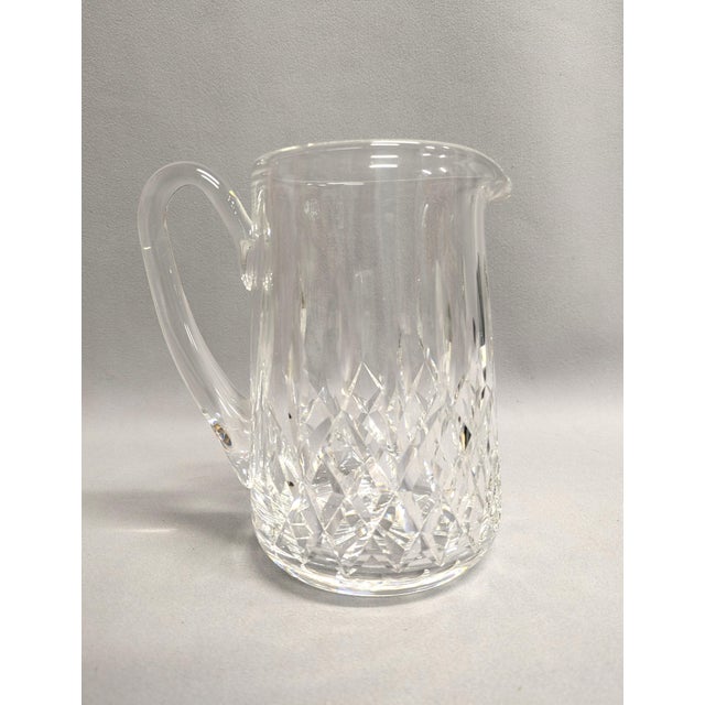 Traditional Waterford Lismore Cut Crystal Pitcher For Sale - Image 3 of 11