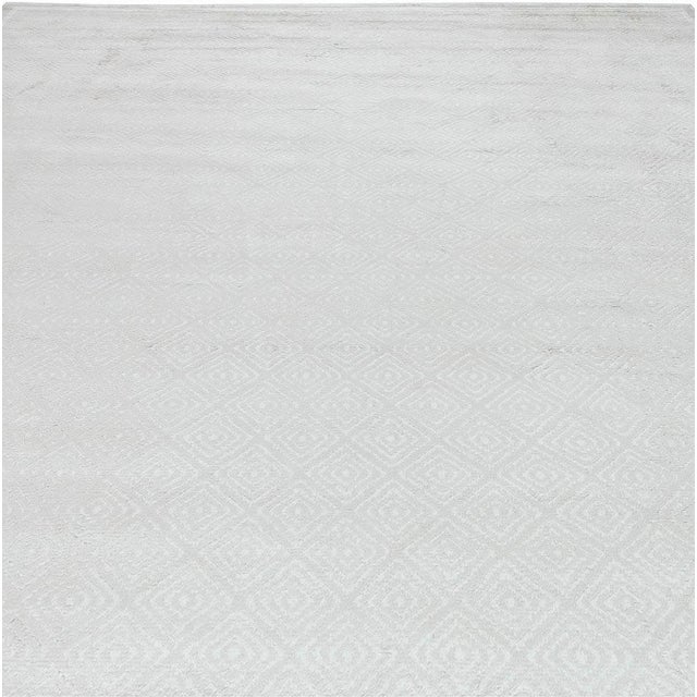 Early 21st Century Modern Hand Tufted Silk Rug by Doris Leslie Blau For Sale - Image 5 of 8