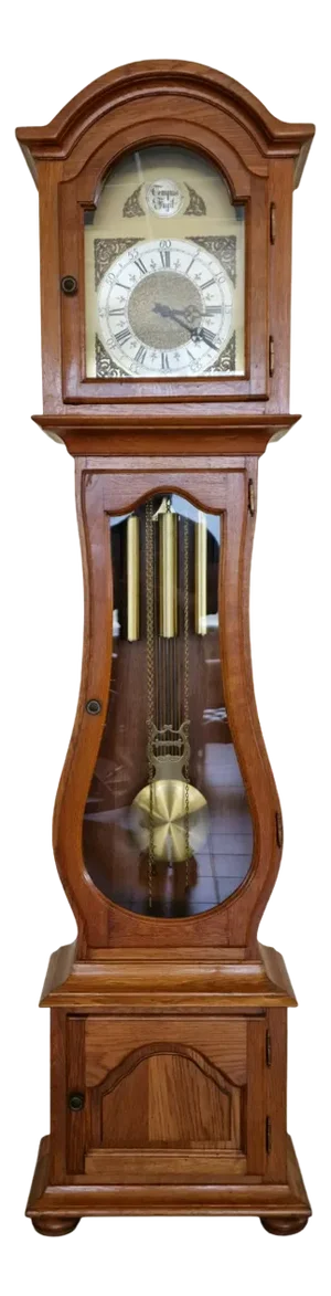 Large Table Clock Tempus Fugit