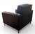Black Design Ns Tufted Leather Lounge Chair For Sale - Image 8 of 9