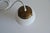 Metal Scandinavian Art Deco Opaline Glass Pendant Lamp, 1930s For Sale - Image 7 of 9