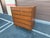 Mid-Century Modern Vintage Mid Century Modern Walnut Highboy For Sale - Image 3 of 6