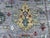 8.4x9.7 Oushak Design Carpet With Animals, Lavender Grey For Sale - Image 10 of 11