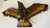 American Eagle Carved Wood Sculpture For Sale - Image 4 of 7