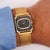 Patek Philippe Vintage Patek Philippe 25mm Square Ellipse 18k Gold Black Dial Watch For Sale - Image 4 of 16
