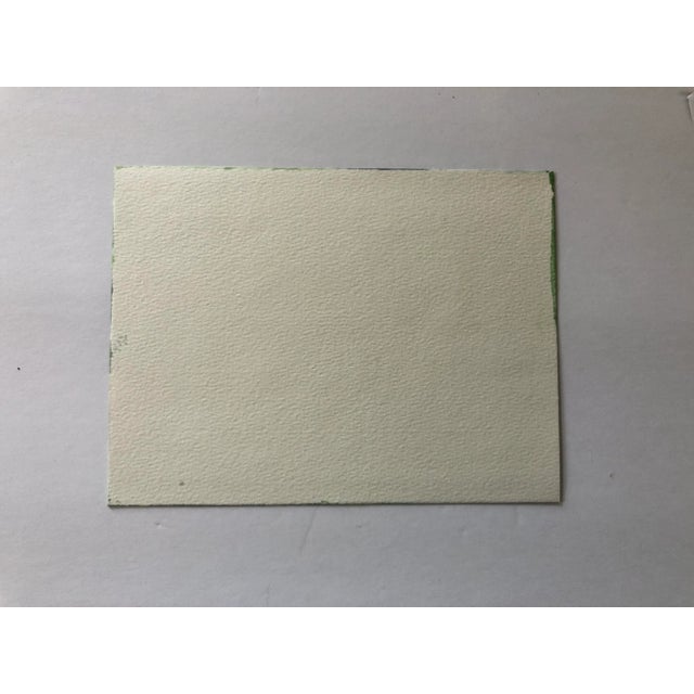 Contemporary Nancy Smith Original Watercolor “House by the Water” For Sale - Image 3 of 4